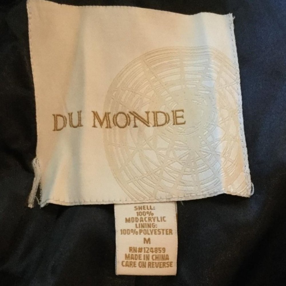 Du Monde Women's Faux Fur Sleeveless Jacket - Picture 7 of 8